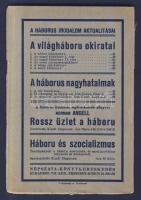 1915 Kautsky Károly: Nemzeti állam imperialista, állam és államszövetség, papírkötés, viseltes állap...