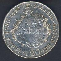 1847B 20Kr Ag "I. Ferdinánd" T:2