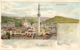 1899 Sarajevo litho s: Geiger R.