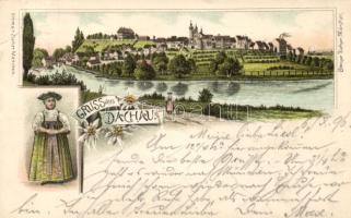 1986 Dachau, folklore litho