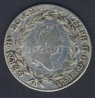 Ausztria/magyar verdejel 1787B 20Kr Ag II.József T:3+/3