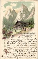 1896 Kaiserthal Hinterbärenbad litho