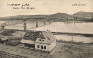 Stein-Mautern bridge Wachauer-Bahn railway station