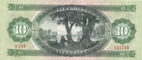 1975. 10Ft (4x) egymás utáni sorszámmal T:I