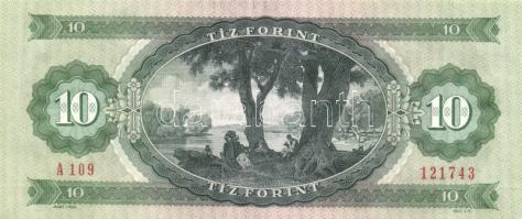 1975. 10Ft (4x) egymás utáni sorszámmal T:I