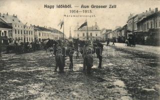 Máramarossziget 1914-15 cavalrymen (fl)