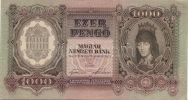 1943. 1000P (2x) egymás utáni sorszámmal T:I