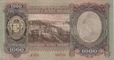 1943. 1000P (2x) egymás utáni sorszámmal T:I