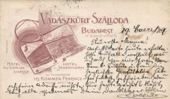 Budapest V. Vadászkürt Szálloda