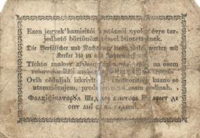 1849. 15Kr + 30Kr "Kincstári utalvány" T:III,IV