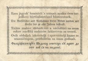 1848. 15Kr "Kincstári Utalvány" T:II-