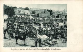 Belgrade horse station