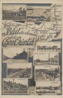 Far East, China railway line, Vladivostok, Kharbine etc. railway stations (fl)