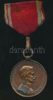 1917. Bronz Vitézségi Érem "Fortitudini" IV.Károly, szalaggal (nem eredeti) T:2 /  1917. Medal for Bravery with ribbon (not the original) Br sign:Kautsch C:XF