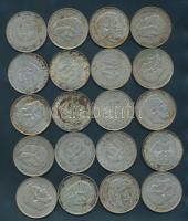 1947. 5Ft Ag "Kossuth" (20x) eredeti papírzacskóban T:vegyes