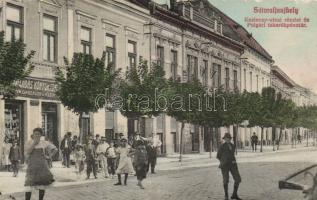 Sátoraljaújhely Kazinczy utca a Haladás Könyvnyomdával