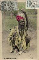 A fakir at Delhi