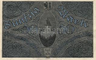 Német Birodalom/Weimari Köztársaság/Bajorország/Kempten 1918. 50M háborús szükségpénz T:II /
Germany...