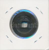 Japán 1668-1700. 1 Mon (Edo/Tokyo) "Kuan Ei / Tsu Ho" T:2 (C:XF)