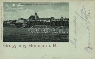 Broumov (Braunau) litho