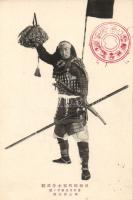 Traditional Japanese warrior