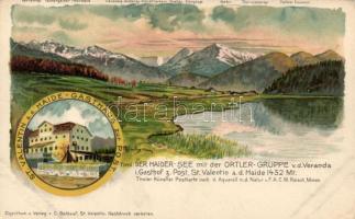 San Valentino alla Muta (Sankt Valentin auf der Haide) hotel litho