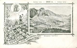 Tátra Öttó, Jégvölgyi-csúcs