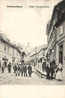 Selmecbánya Deák street