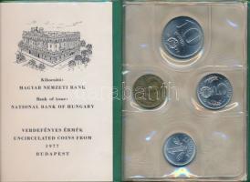 1977. 2f-10Ft 9db klf forgalmi sor eredeti dísztokban, tanúsítvánnyal! T:BU