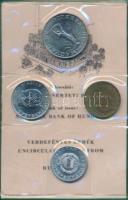 1977. 2f-10Ft 9db klf forgalmi sor eredeti dísztokban, tanúsítvánnyal! T:BU