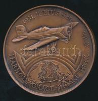 1991. "60 éves a magyar óceánrepülés - Endresz Gy.-Magyar S." Br emlékérem szign.:Bozó T:1