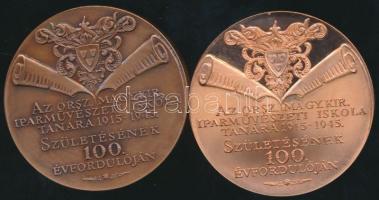 1994. "Haranghy Jenő születésének 100. évfordulójára" Br emlékérem pár szign:Bozó T:PP,BU!