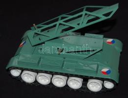 ~1970 Csehszlovák rakétavető modell eredeti dobozában (rakéta nélkül)