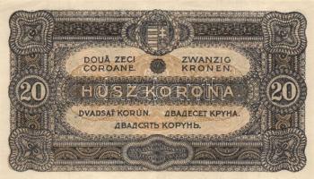 1920. 10K + 20K T:II (egyiknél apró szakadás,de hajtatlan)