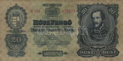 1930-46. 10P + 20P (2x) kétféle + 50P + 500P + 10.000.000MP + 10.000BP + 100.000BP + 10.000AP (2x) T...