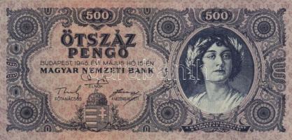 1930-46. 10P + 20P (2x) kétféle + 50P + 500P + 10.000.000MP + 10.000BP + 100.000BP + 10.000AP (2x) T...