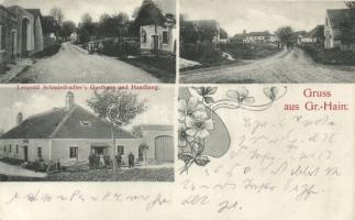 Grosshain with the shop of Leopold Schmiedradler