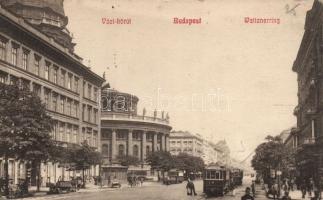 Budapest V. Váci körút villamosok