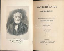 Kossuth Lajos munkáiból - sajtó alá rendezte és bevezetéssel ellátta Kossuth Ferenc, Bp., 1902 Franklin.