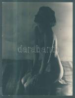 cca 1960 5 db nagyméretű cca 18x20 cm erotikus fotó