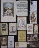 66 db, szentkép sok lithoval / Litho holy cards