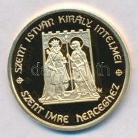 2010. 50000Ft Au "Szent István intelmei Szent Imre herceghez" (6,982g) T:PP Csak 5000db! T...