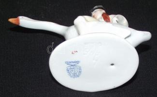 Kézzel festett Herendi porcelán Ludas Matyi figura / Hand painted Herend chinaware 8 cm