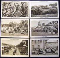 Szalézi missziók a világban (Sziám, Brazília, Tűzföld, Kína, Japán, India, Kongó stb.) - 47 db régi,...