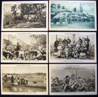 Szalézi missziók a világban (Sziám, Brazília, Tűzföld, Kína, Japán, India, Kongó stb.) - 47 db régi,...