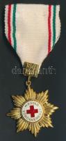 1981. Magyar Vöröskereszt kitüntetés mellszalaggal, eredeti tokban T:1-