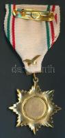1981. Magyar Vöröskereszt kitüntetés mellszalaggal, eredeti tokban T:1-