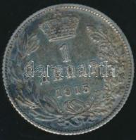 Szerbia 1915. 1D Ag "I.Péter" T:2 /
Serbia 1915. 1 Dinar Ag "Peter I" C:XF