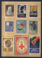 kb 80 darabos levélzáró-gyűjtemény