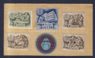 kb 80 darabos levélzáró-gyűjtemény